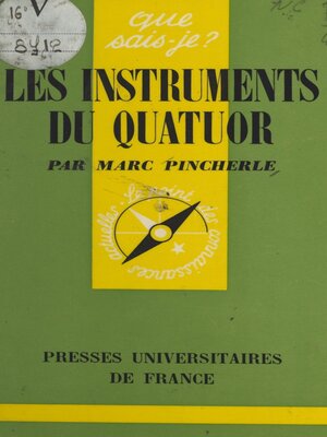 cover image of Les instruments du quatuor